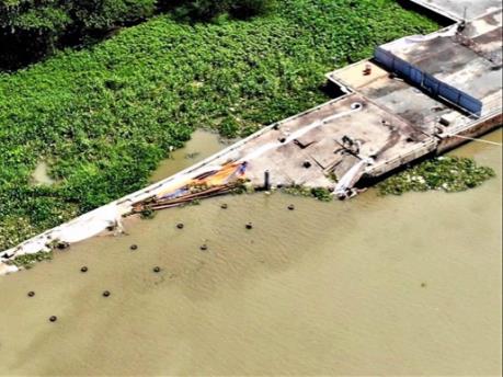 Kế hoạch khắc phục sự cố sập cầu tàu trong khu cảng Ba Son