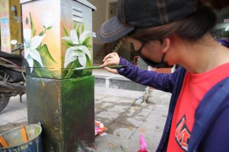 Nhiều bốt điện tại Hà Nội được diện “áo mới"