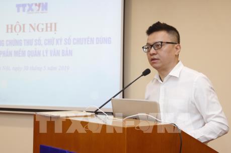 TTXVN tập huấn sử dụng chứng thư số, chữ ký số cho cán bộ