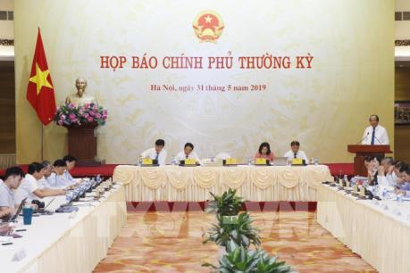 Họp báo Chính phủ thường kỳ tháng 5: Nhiều vấn đề nóng được thông tin