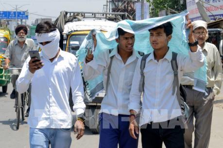 Nắng nóng trên 50 độ C tại Ấn Độ