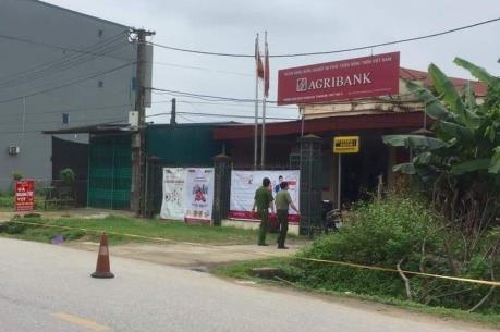 Bắt nghi phạm gây ra vụ cướp ngân hàng ở Phú Thọ