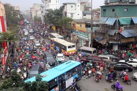 Hà Nội: 11 tuyến phố cấm taxi và xe hợp đồng trong giờ cao điểm