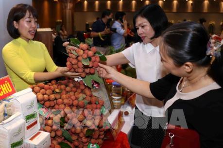 Vải thiều Bắc Giang tiêu thụ thuận lợi, giá cao