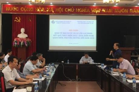 Cần có sự đánh giá thực hiện cơ cấu lại khu vực doanh nghiệp Nhà nước