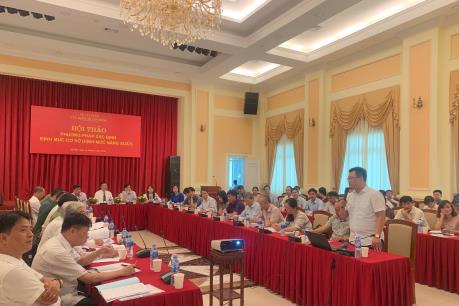 Lấy ý kiến hoàn thiện hệ thống định mức dự toán xây dựng