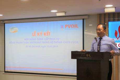 PVOIL ứng dụng thanh toán không dùng tiền mặt và thẻ tín dụng