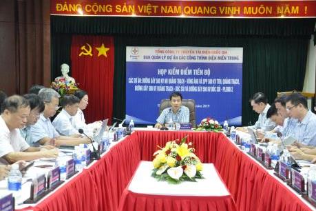 Đường dây 500kV mạch 3: Hoàn thành thi công các vị trí móng trước mùa mưa