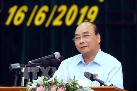 Thủ tướng Nguyễn Xuân Phúc tiếp xúc cử tri An Dương, Hải Phòng