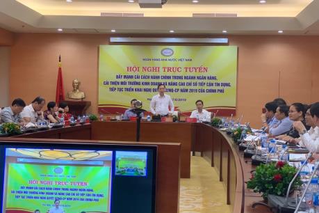 Tăng chỉ số tiếp cận tín dụng của ngành ngân hàng