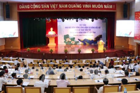 Điều hành kinh tế cấp tỉnh khu vực Đồng bằng sông Hồng và Đông Bắc Bộ