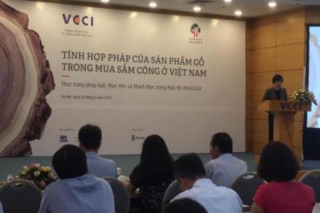 Đảm bảo gỗ hợp pháp trong mua sắm công