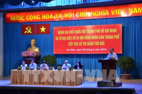 Tp. Hồ Chí Minh: Quan tâm tái định cư cho người dân trước khi bàn giao mặt bằng