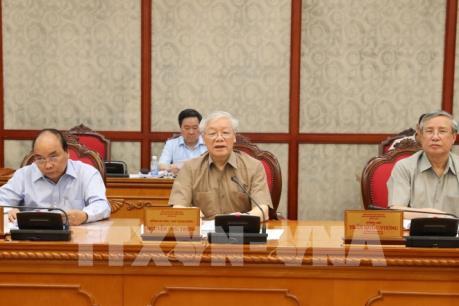 Tổng Bí thư, Chủ tịch nước Nguyễn Phú Trọng chủ trì họp Bộ Chính trị