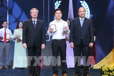 Phóng viên TTXVN được vinh danh tại Giải Báo chí Quốc gia lần thứ 13