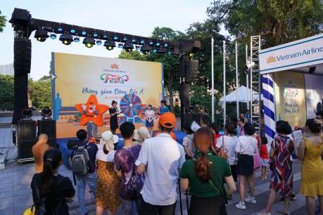 Ấn tượng không gian Đông Bắc Á tại Vietnam Airlines Festa tháng 6