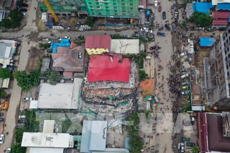 Con số thương vong mới nhất trong vụ sập nhà cao tầng ở Campuchia