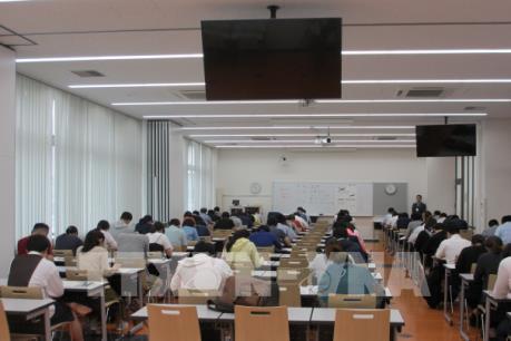Thí sinh Nhật Bản thi năng lực tiếng Việt tăng gần gấp đôi