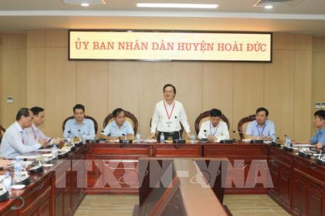 Bộ trưởng Phùng Xuân Nhạ kiểm tra công tác chuẩn bị kỳ thi THPT Quốc gia