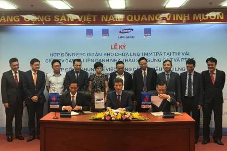 Ký hợp đồng xây kho chứa LNG Thị Vải và tiêu thụ LNG cho nhiệt điện Nhơn Trạch 3&4