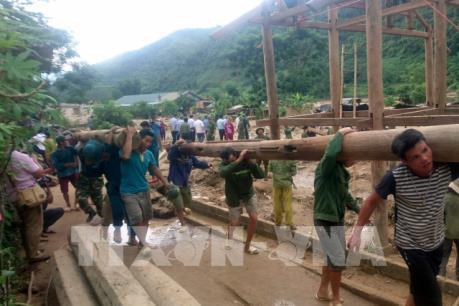 Lai Châu: Sớm thông tuyến giao thông cho vùng lũ Mường Tè