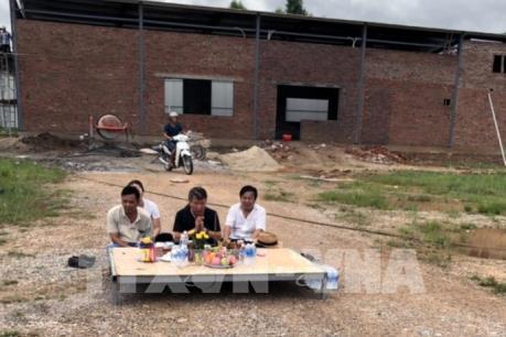 Ngang nhiên xây nhà trên đất bị thu hồi