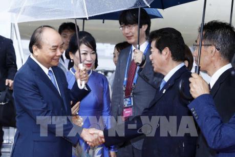 Thủ tướng Nguyễn Xuân Phúc trả lời phỏng vấn báo chí Nhật Bản