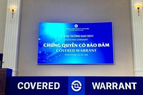 HOSE khai trương giao dịch Chứng quyền có bảo đảm
