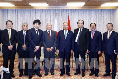  Thủ tướng Nguyễn Xuân Phúc tiếp nhiều nhà đầu tư Nhật Bản