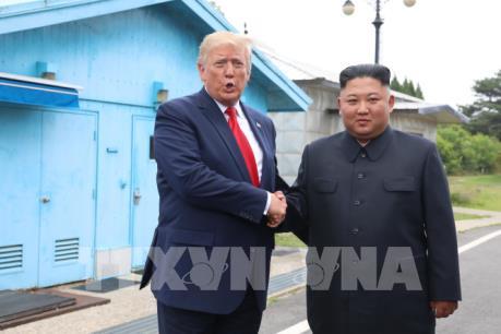 Cuộc gặp Mỹ-Triều tại DMZ: Nhất trí tái khởi động đàm phán hạt nhân