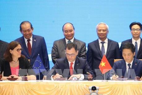Truyền thông Australia đưa tin Việt Nam và EU ký EVFTA
