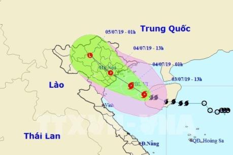 Bão số 2 giật cấp 10 sẽ đi vào đất liền từ Quảng Ninh đến Ninh Bình