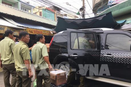 Long An phát hiện gần 12 ngàn gói thuốc lá nhập lậu