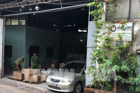 Bình Dương tạm giữ lô hàng đồ điện tử nghi không đúng nguồn gốc, xuất xứ