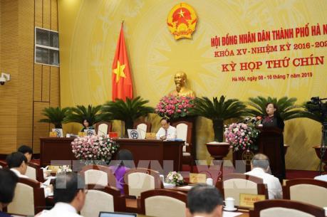 Khai mạc Kỳ họp thứ 9 Hội đồng nhân dân thành phố Hà Nội khóa XV