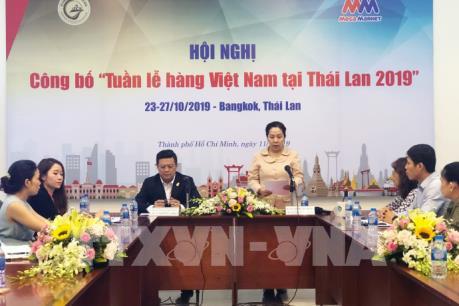 Tp. Hồ Chí Minh sẽ tổ chức Tuần lễ hàng Việt Nam tại Thái Lan 2019