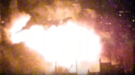 Hỏa hoạn lớn tại nhà máy điện ở ngoại ô Moskva