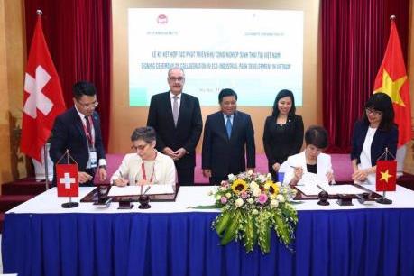 Việt Nam - Thụy Sĩ hợp tác phát triển khu công nghiệp sinh thái