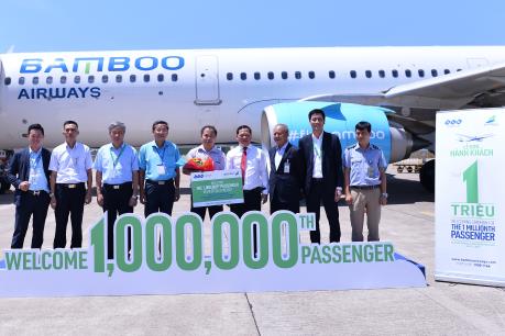 Bamboo Airways đón hành khách thứ 1 triệu