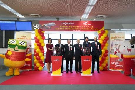 Vietjet đã khai trương đường bay Tp. Hồ Chí Minh -Tokyo (Narita)