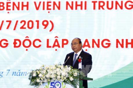 Thủ tướng: Bệnh viện Nhi Trung ương phải luôn là địa chỉ khám chữa bệnh tin cậy hàng đầu 