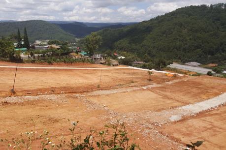 Lâm Đồng xử lý các công trình san ủi, phân lô đất nền, rao bán trái phép