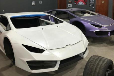 Phá xưởng sản xuất ô tô giả thương hiệu Ferrari và Lamborghin