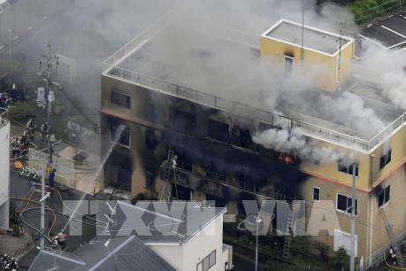 Vụ cháy xưởng phim ở Nhật Bản: Số thương vong tiếp tục tăng