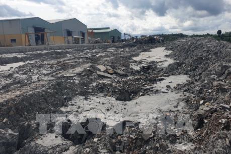 Đắk Nông: Vỡ đập chứa nước thải Nhà máy chế biến đá bazan – granite ... do mưa lớn