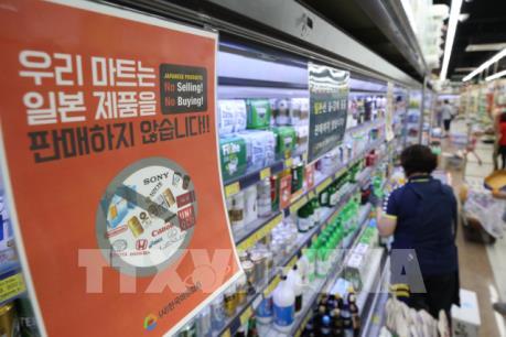 Ngày càng nhiều người dân Hàn Quốc tẩy chay hàng Nhật