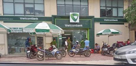 Nổ súng cướp Ngân hàng Vietcombank chi nhánh Tĩnh Gia 