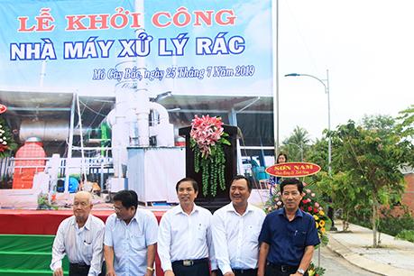 Bến Tre khởi công xây dựng nhà máy xử lý rác theo công nghệ Nhật Bản