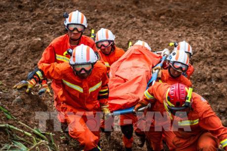 Sạt lở đất đá tại Quý Châu (Trung Quốc), hơn 50 người chết và mất tích