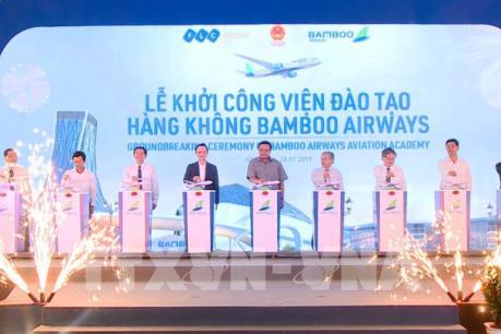 Khởi công Viện đào tạo Hàng không Bamboo Airways